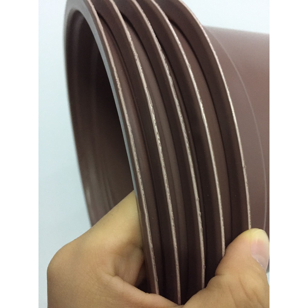 Bộ 5 Chậu Nhựa Mềm Trồng Cây 20X15Cm