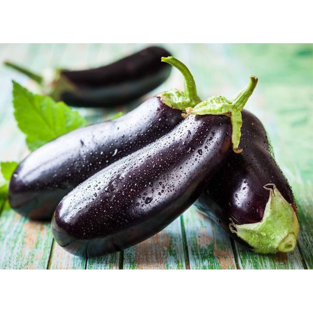 Hạt Giống Cà Tím F1 (Cà Nâu Cơm Xanh) 200Mg