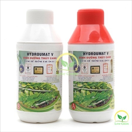 Dung Dịch Thủy Canh Rau Ăn Lá Hydro Umat V (Bộ 2 Chai)